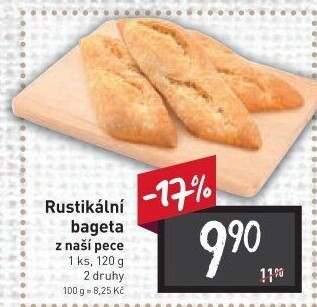Bageta rustikální