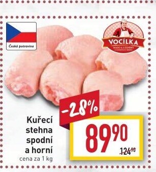 Kuřecí stehna Vocílka