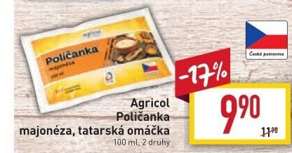 Majonéza Poličanka Agricol