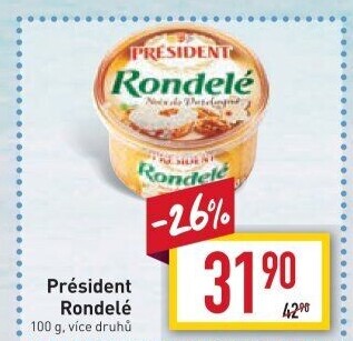 Sýr termizovaný Rondelé President