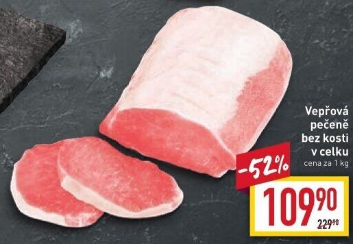 Vepřová pečeně bez kosti