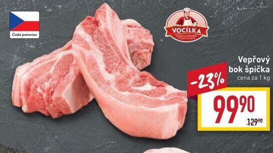 Vepřový bok špička Vocílka