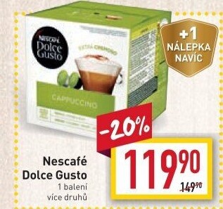 Kapsle Dolce Gusto Nescafé
