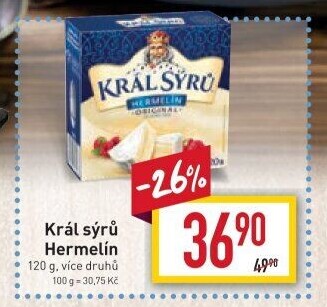 Sýr Hermelín Král sýrů