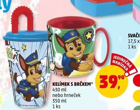 Dětský kelímek s brčkem