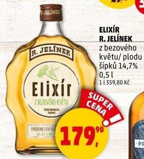 Elixír z bezového květu Rudolf Jelínek
