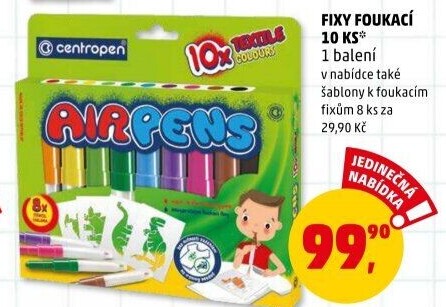 Fixy foukací Centropen