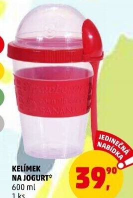 Kelímek na jogurt