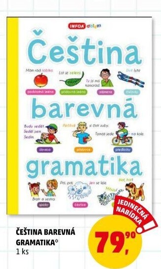 Kniha Čeština barevná gramatika