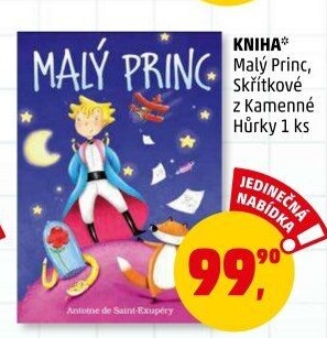 Kniha Malý princ Antoine de Saint-Exupéry