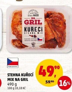 Kuřecí stehna Na Gril Penny