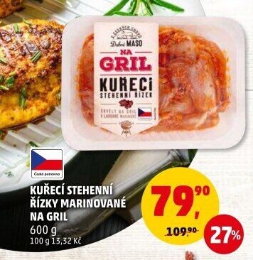 Marinovaný kuřecí stehenní řízek Na gril Penny