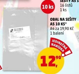 Obaly na sešity A5