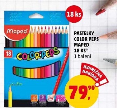 Pastelky Maped Color'