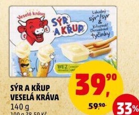 Sýr a křup Veselá kráva