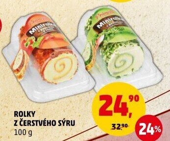 Sýr čerstvý rolka Primello