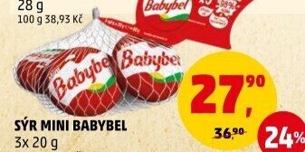 Sýr Mini Babybel Veselá kráva