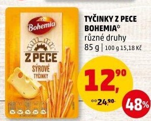 Tyčinky Z pece Bohemia Chips
