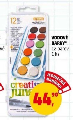 Vodové barvy