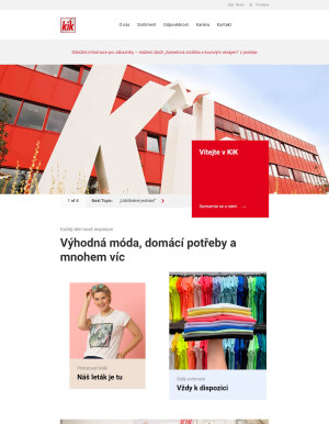 akční leták Kik textil 17.8.2022-23.8.2022