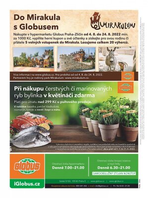 akční leták Globus 18.8.2022-24.8.2022