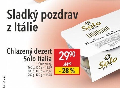 Dezert Solo Italia