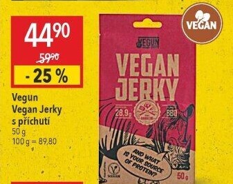 Jerky vegan Vegun