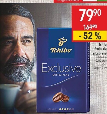 Mletá káva Tchibo Exclusive