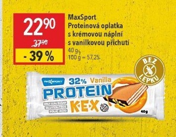 Oplatky Protein Kex Maxsport
