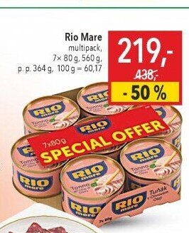 Tuňák v oleji Rio Mare
