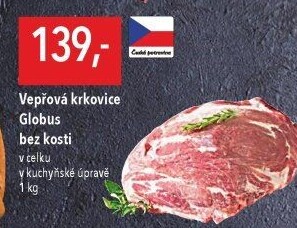 Vepřová krkovice bez kosti Globus