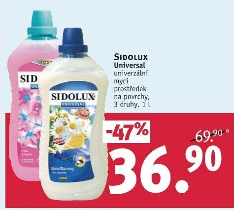 Čistič univerzální Soda Power Sidolux