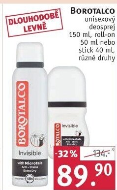 Deodorant sprej Borotalco