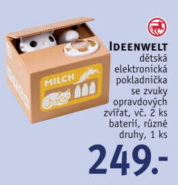 Dětská elektrická pokladnička Ideenwelt