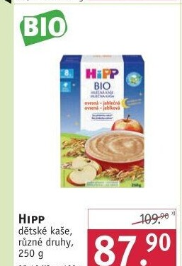Dětská kaše Bio HiPP