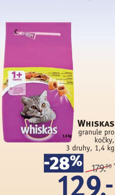 Granule pro kočky Whiskas