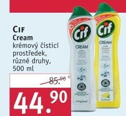 Krémový čistič Cif Cream