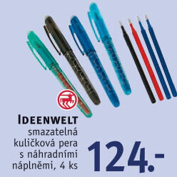 Kuličkové gumovací pero Ideenwelt