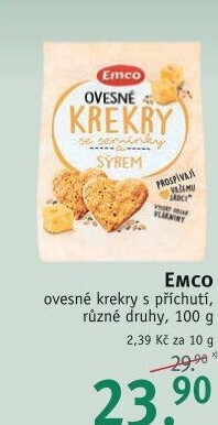 Ovesné krekry Emco