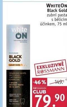 Pasta na zuby Black Gold WhiteOn