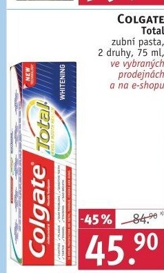 Pasta na zuby Total Colgate