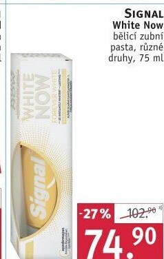 Pasta na zuby White Now Signal