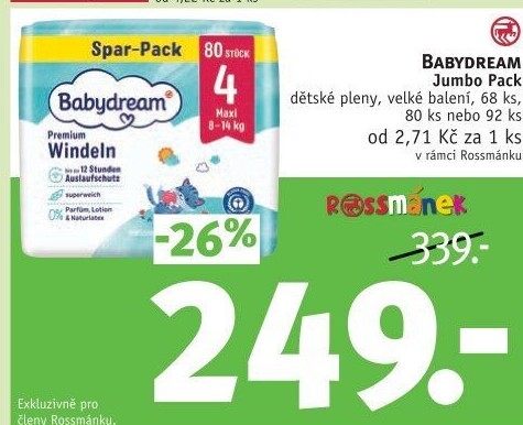 Pleny dětské Babydream