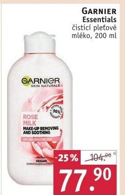 Pleťové mlékoGarnier