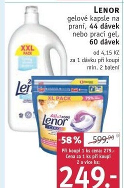 Prací kapsle Lenor