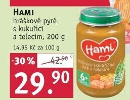 Příkrm masozeleninový Hami