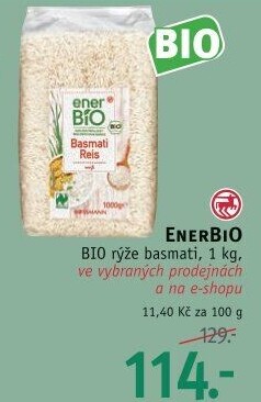 Rýže Basmati EnerBIO