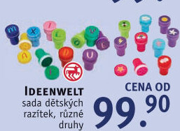Sada razítek dětská Ideenwelt