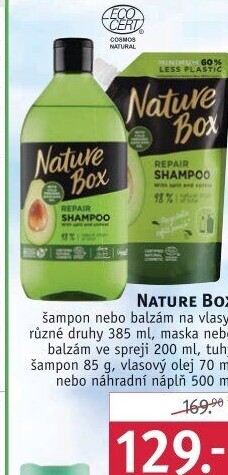 Šampon Nature box