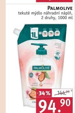 Tekuté mýdlo Palmolive - náhradní náplň